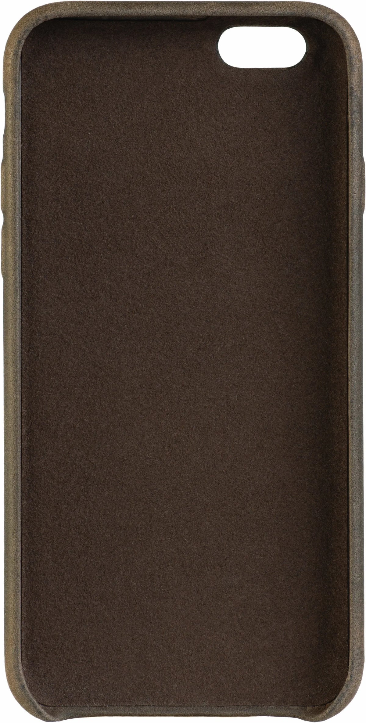 Senza Raw Leather Cover Apple Iphone 6/6S Chestnut Brown - Essentify