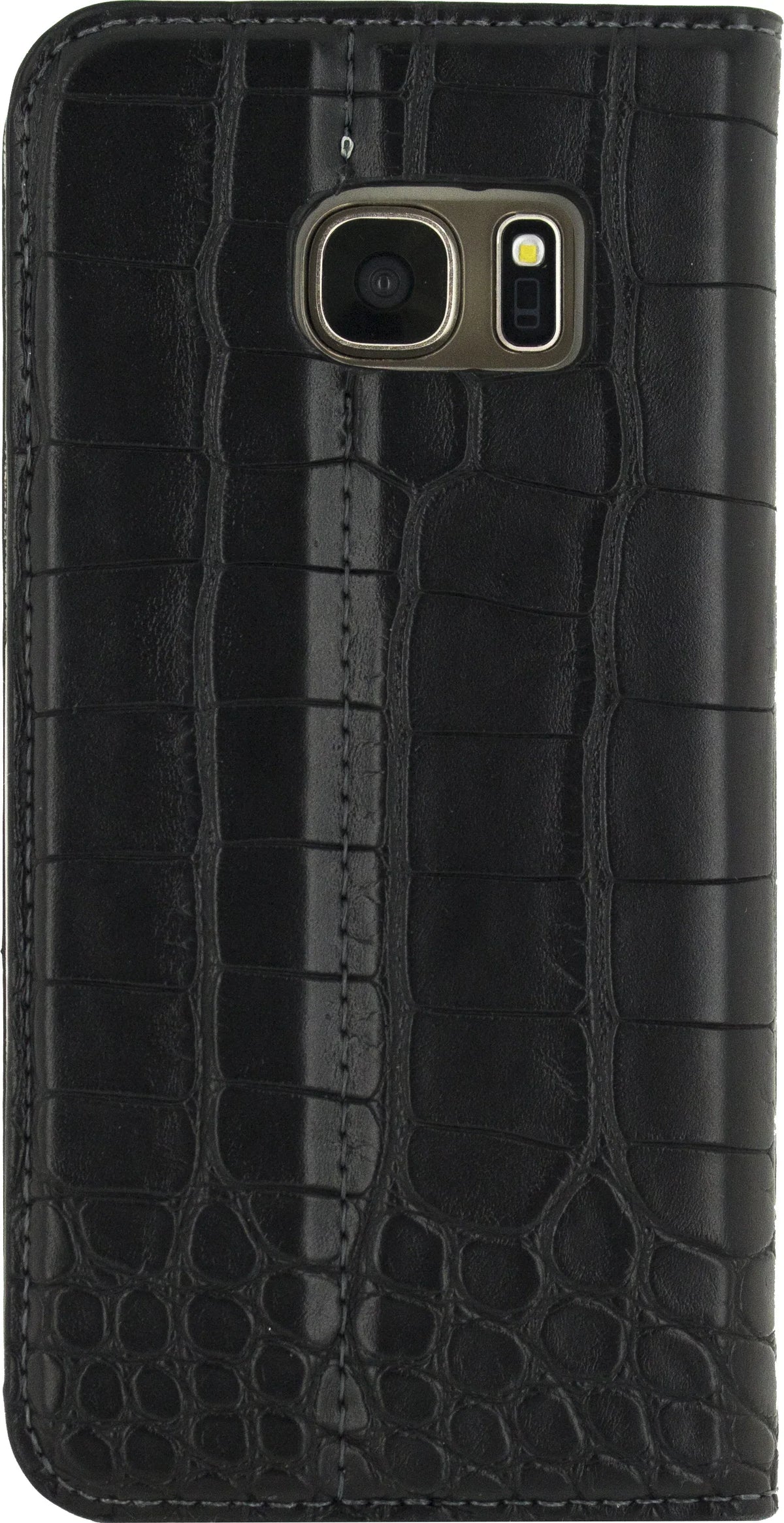 Mobilize Premium Gelly Book Case Samsung Galaxy S7 Alligator Midnight Black - Essentify