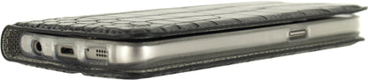 Mobilize Premium Gelly Book Case Samsung Galaxy S7 Alligator Midnight Black - Essentify