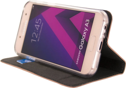 Mobilize Premium Gelly Book Case Samsung Galaxy A3 2017 Soft Pink - Essentify