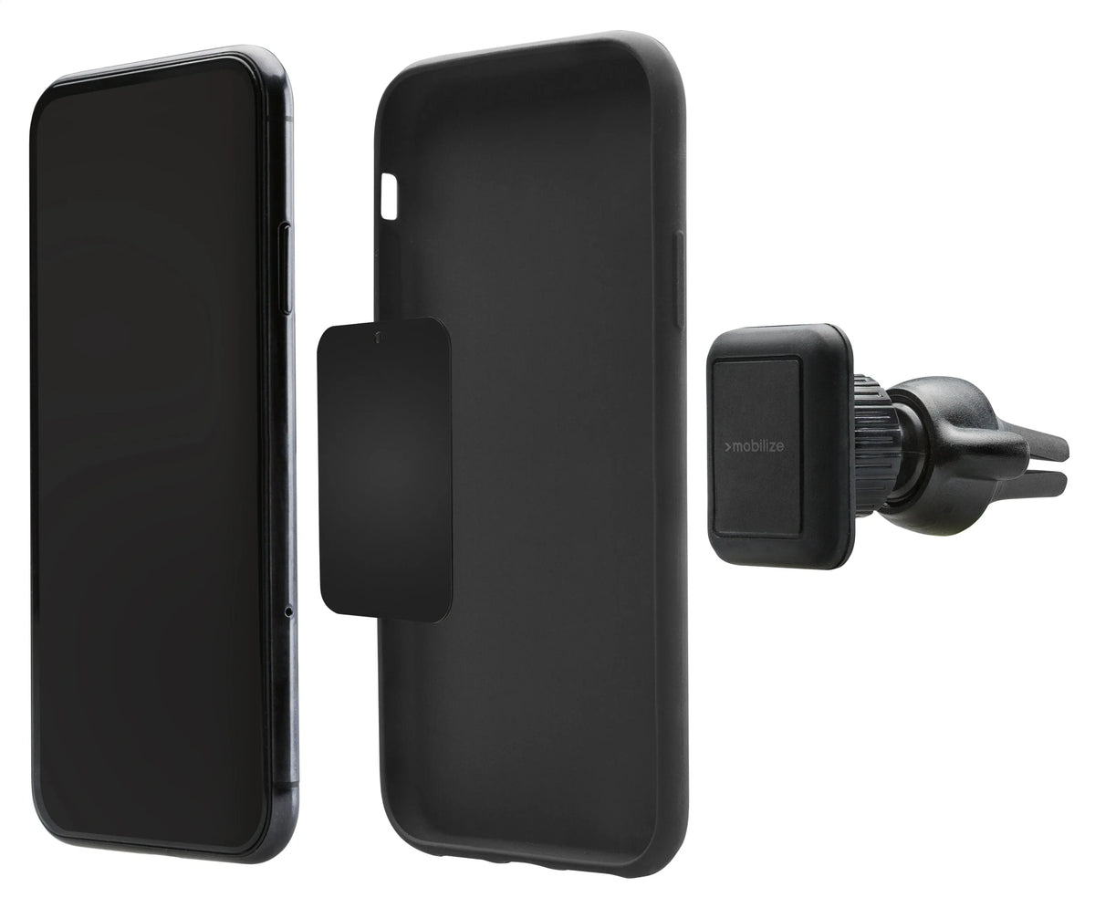 Mobilize Universal Magnet Car Holder Air Vent Black - Essentify