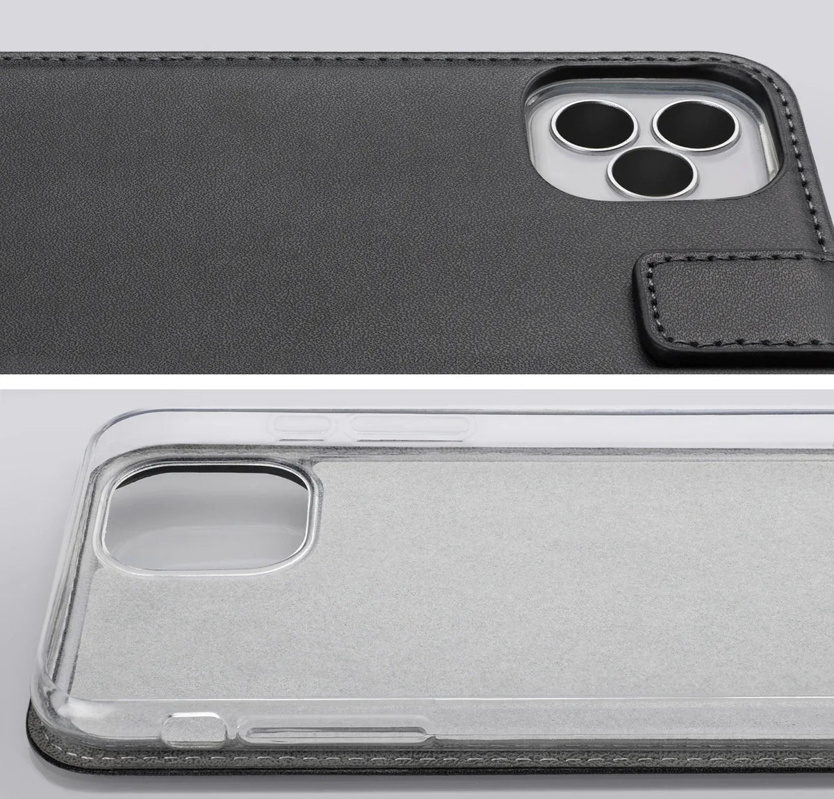 Mobilize Classic Gelly Flip Case Apple Iphone 6 Plus/6S Plus/7 Plus/8 Plus Black - Essentify