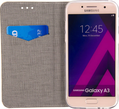 Mobilize Premium Gelly Book Case Samsung Galaxy A3 2017 Alligator Peanut Brown - Essentify