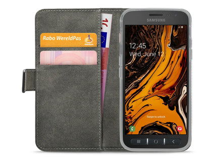 Mobilize Classic Gelly Wallet Book Case Samsung Galaxy Xcover 4/4S Black - Essentify