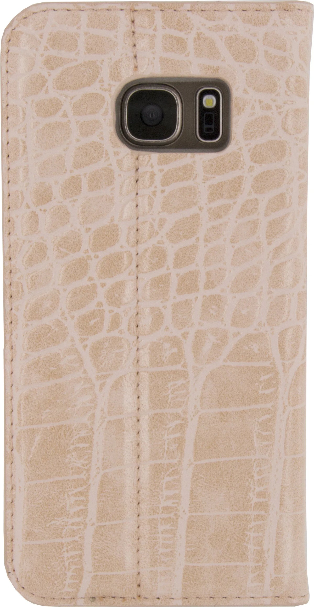 Mobilize Premium Gelly Book Case Samsung Galaxy S7 Alligator Coral Pink - Essentify
