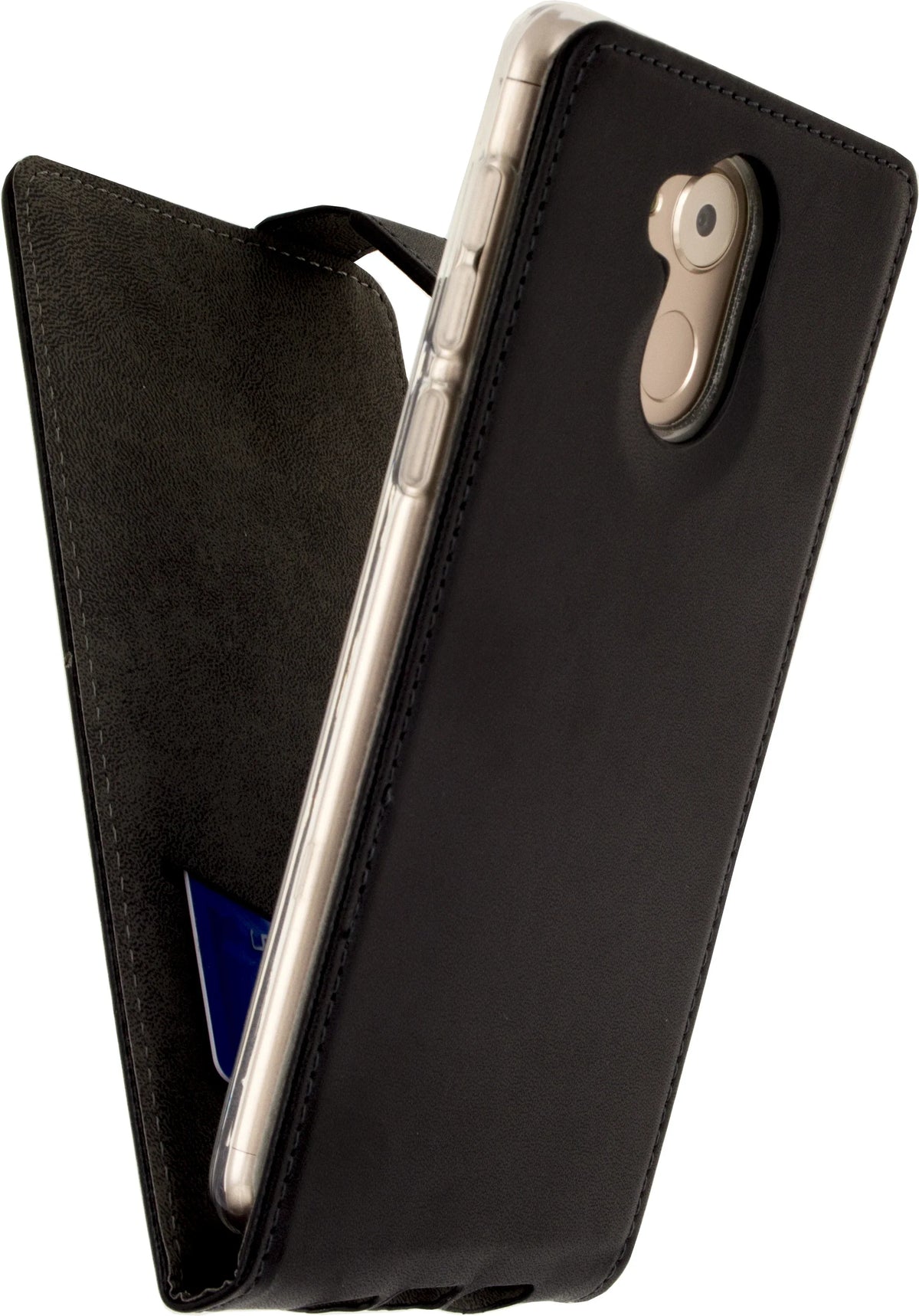 Mobilize Classic Gelly Flip Case Honor 6C Black - Essentify