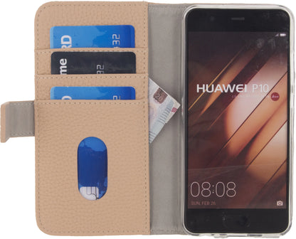 Mobilize Elite Gelly Wallet Book Case Huawei P10 Sand - Essentify
