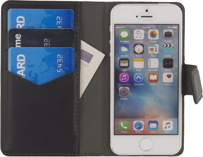 Mobilize Classic Universal Wallet Book Case M Black - Essentify