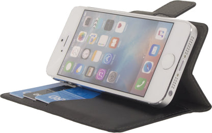 Mobilize Classic Universal Wallet Book Case M Black - Essentify