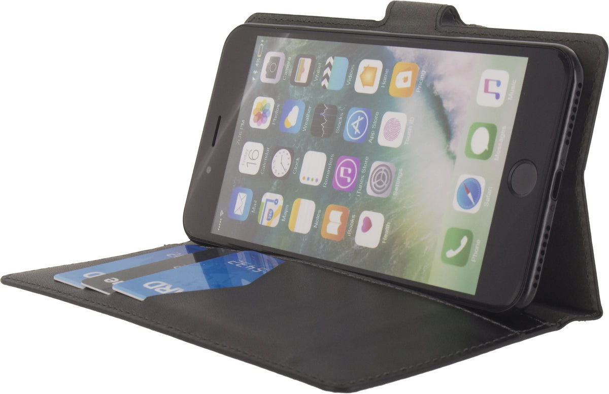Mobilize Classic Universal Wallet Book Case Xl Black - Essentify