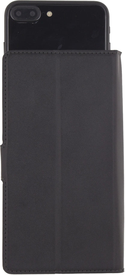 Mobilize Classic Universal Wallet Book Case Xl Black - Essentify
