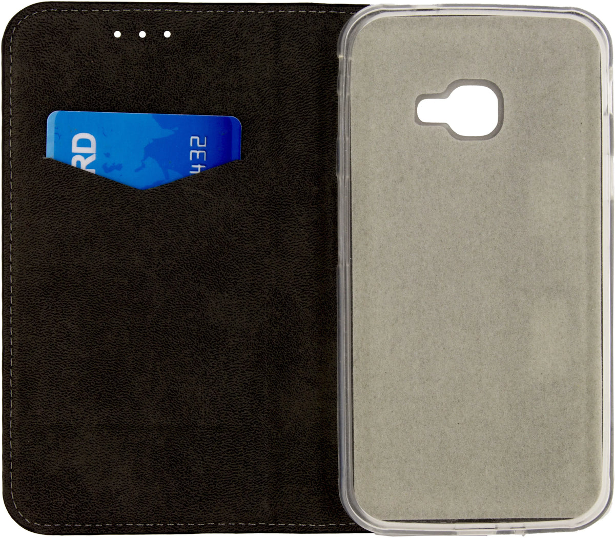 Mobilize Premium Gelly Book Case Samsung Galaxy Xcover 4/4S Black - Essentify