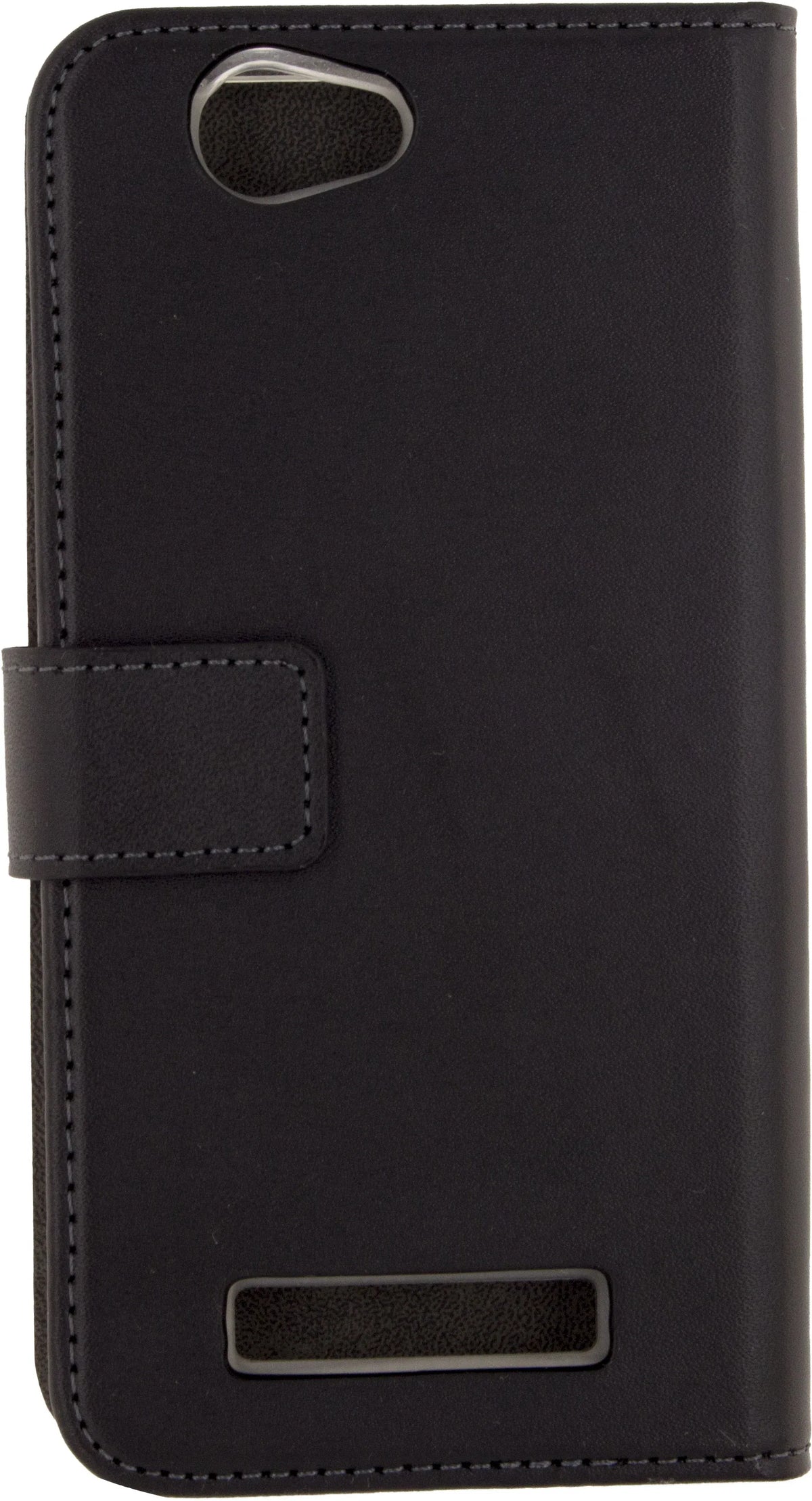 Mobilize Classic Gelly Wallet Book Case Wileyfox Spark + Black - Essentify