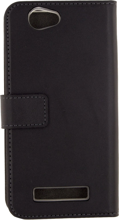 Mobilize Classic Gelly Wallet Book Case Wileyfox Spark + Black - Essentify