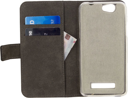 Mobilize Classic Gelly Wallet Book Case Wileyfox Spark + Black - Essentify