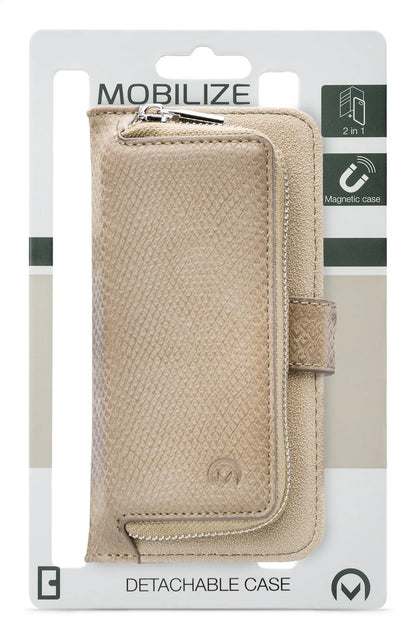 Mobilize 2In1 Gelly Zipper Case Samsung Galaxy A3 2017 Latte - Essentify