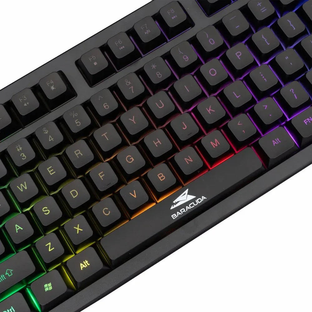 Baracuda KRILL RGB | Tenkeyless Bedraad Gaming Toetsenbord | QWERTY | Zwart - Essentify