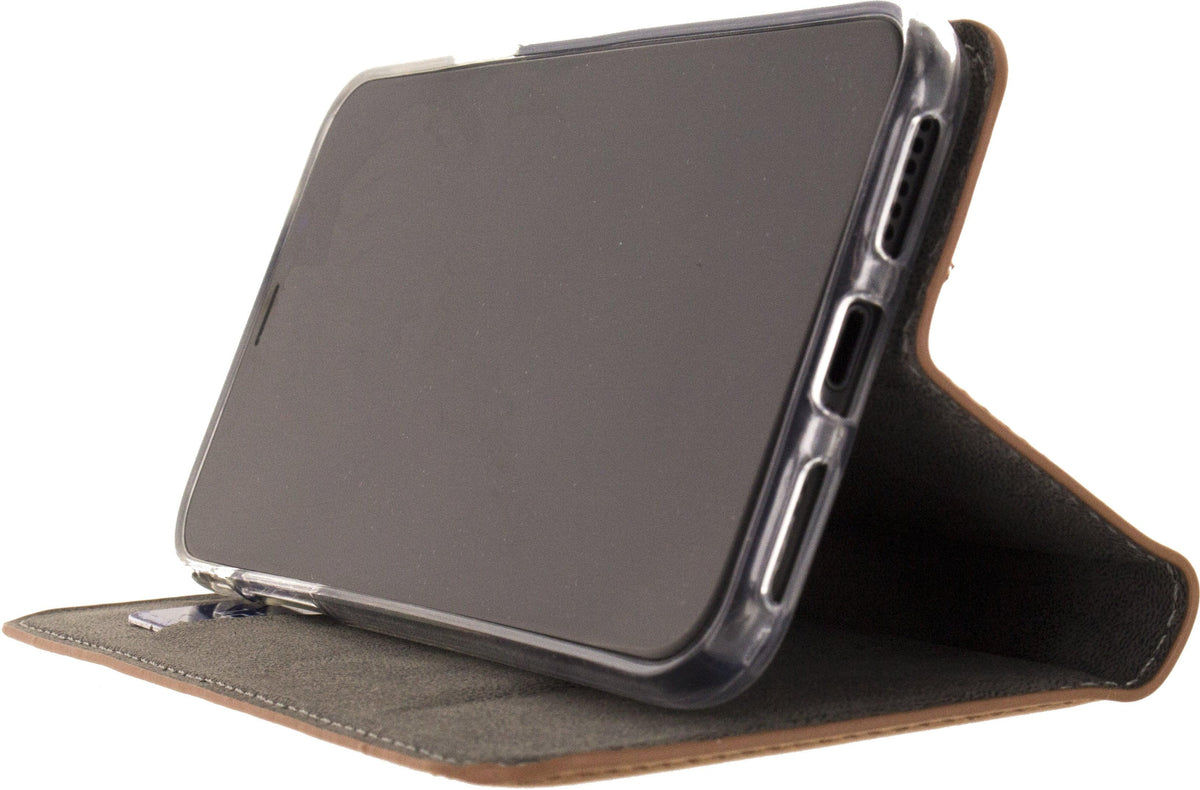 Mobilize Premium Gelly Book Case Apple Iphone X/Xs Brown - Essentify