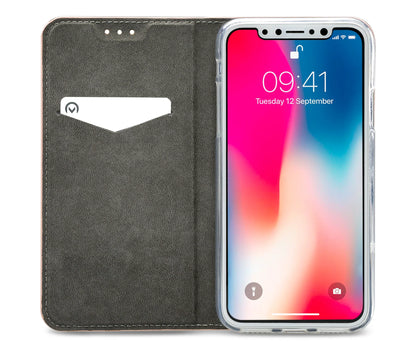 Mobilize Premium Gelly Book Case Apple Iphone X/Xs Soft Pink - Essentify