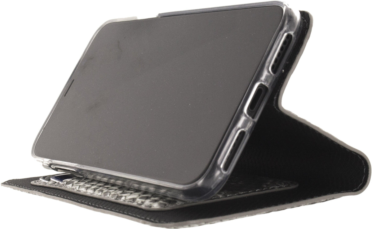 Mobilize Special Premium Gelly Book Case Apple Iphone X/Xs Snake Black - Essentify