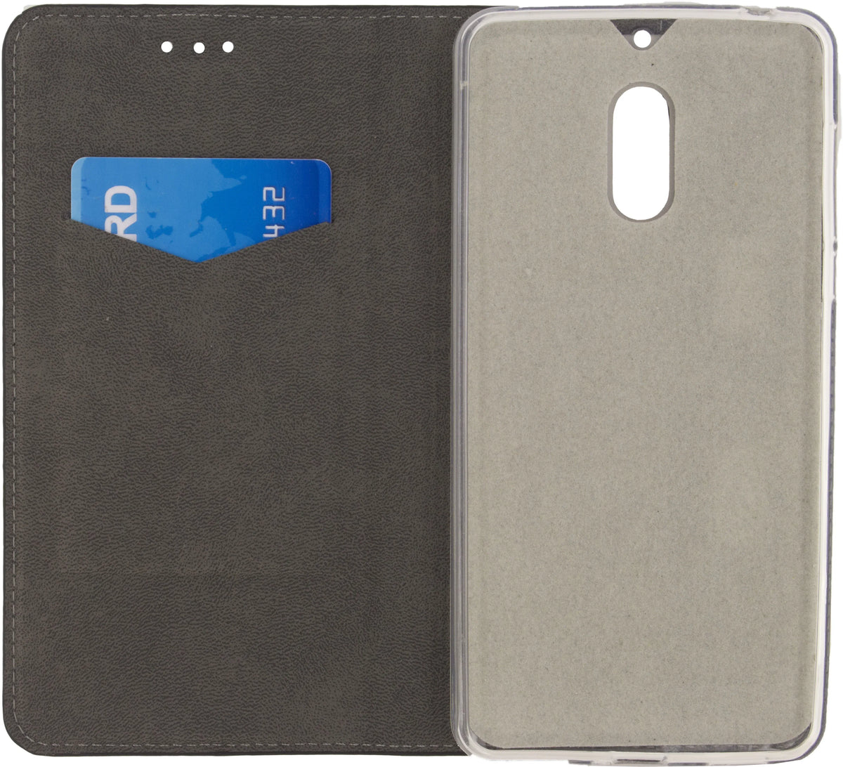 Mobilize Premium Gelly Book Case Nokia 6/6 Arte Black Special Edition Black - Essentify