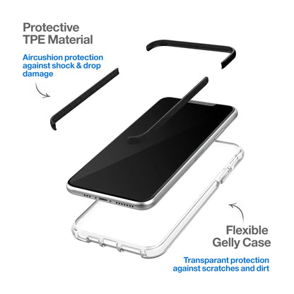 Mobilize Shatterproof Case Samsung Galaxy A3 2017 Black - Essentify