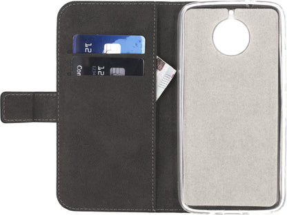 Mobilize Classic Gelly Wallet Book Case Motorola Moto G5S Plus Black - Essentify