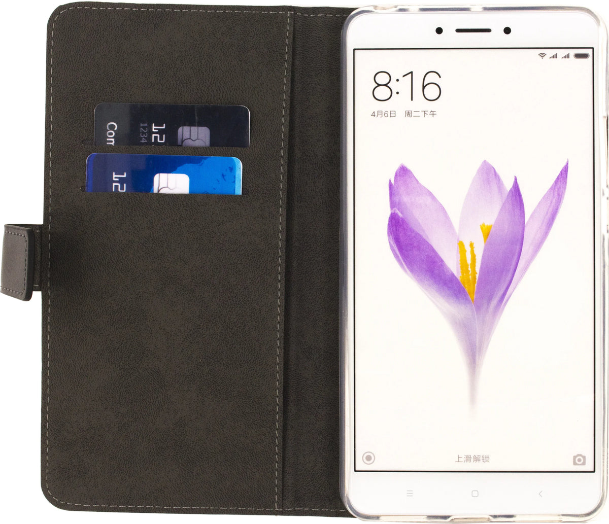 Mobilize Classic Gelly Wallet Book Case Xiaomi Mi Max 2 Black - Essentify