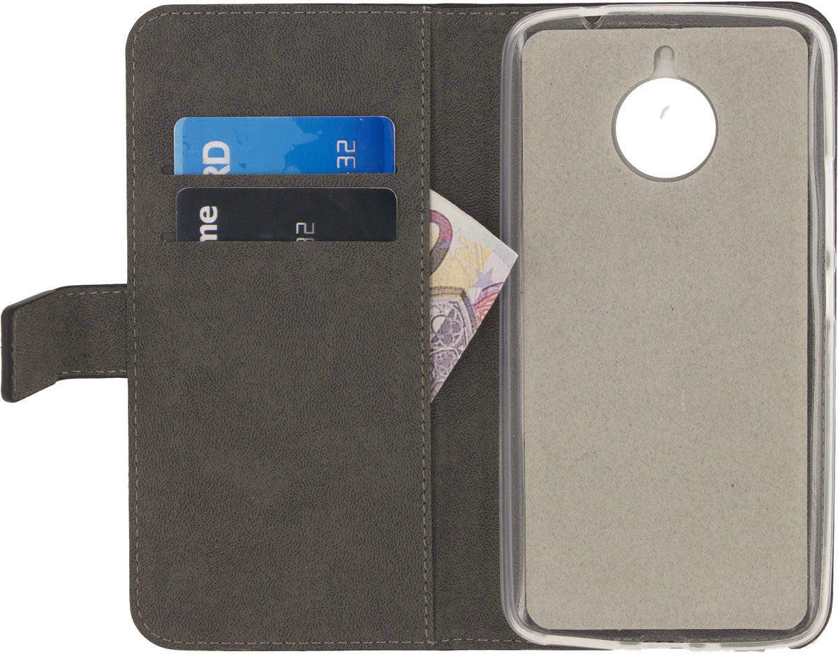 Mobilize Classic Gelly Wallet Book Case Motorola Moto E4 Plus Black - Essentify