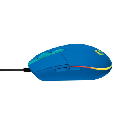 Logitech G203 | Gaming Muis | Rechts­handig | USB-A | 8.000 DPI | Blauw - Essentify