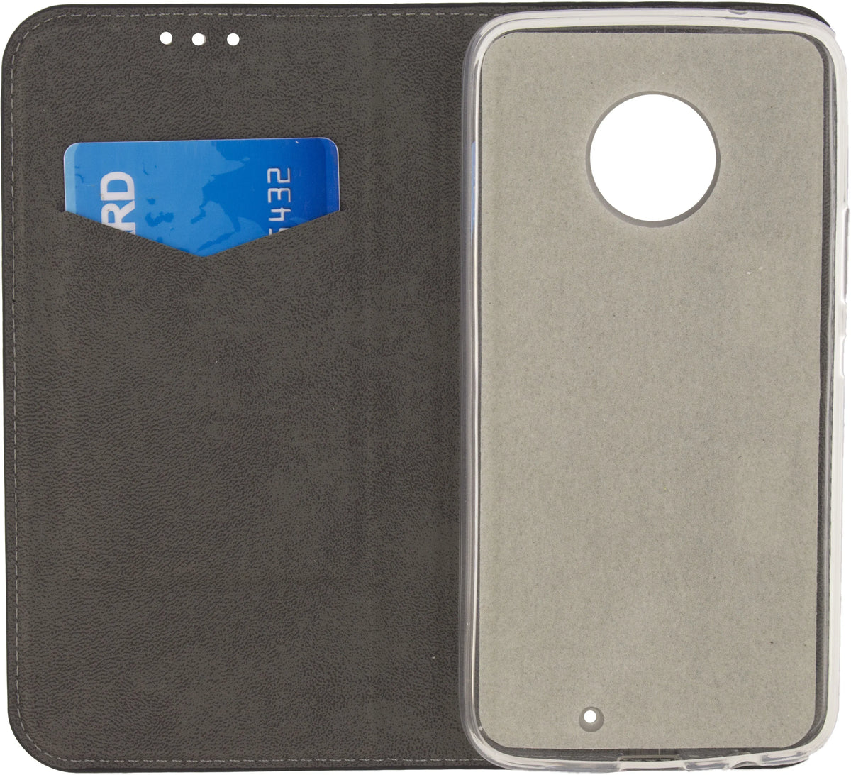 Mobilize Premium Gelly Book Case Motorola Moto X4 Black - Essentify