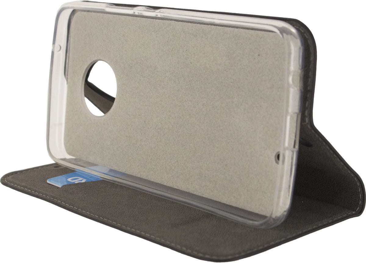 Mobilize Premium Gelly Book Case Motorola Moto X4 Black - Essentify