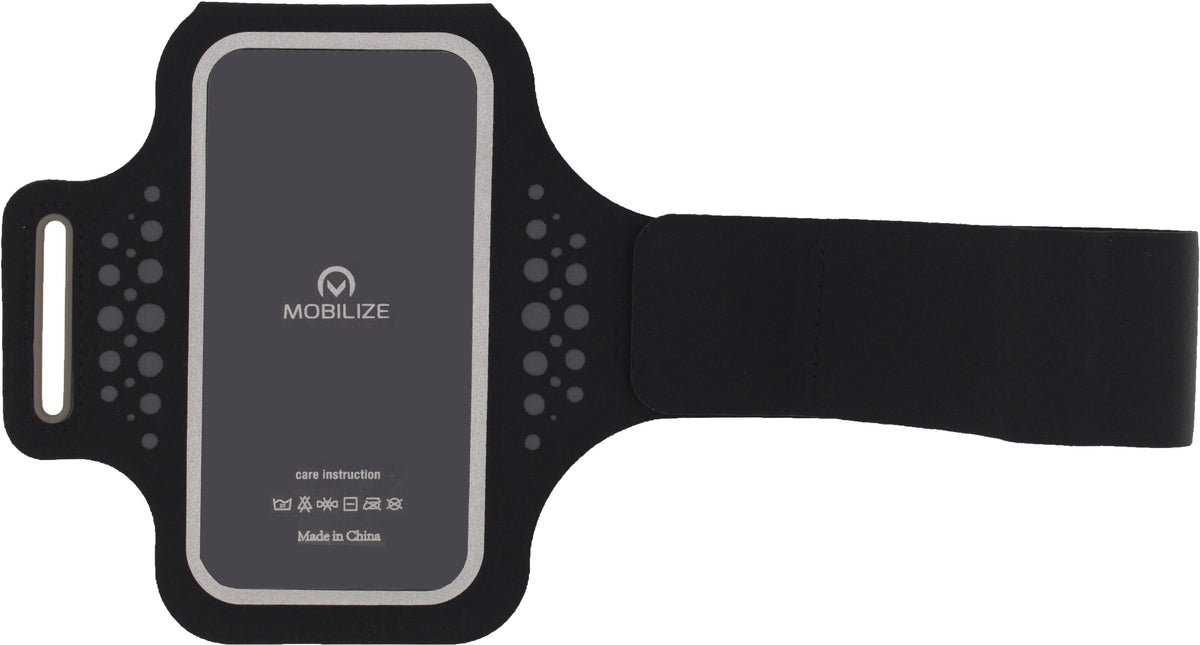 Mobilize Premium Universal Lycra Arm Strap 5" Black - Essentify