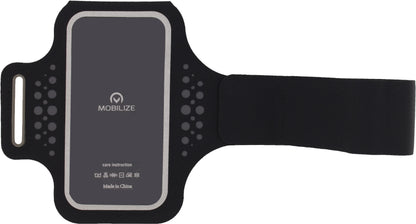 Mobilize Premium Universal Lycra Arm Strap 5" Black - Essentify
