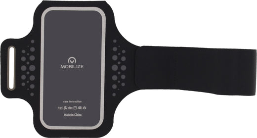 Mobilize Premium Universal Lycra Arm Strap 5" Black - Essentify
