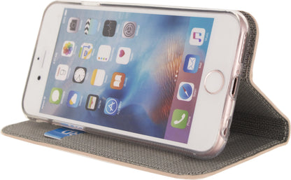Mobilize Premium Gelly Book Case Apple Iphone 6/6S Alligator Coral Pink - Essentify