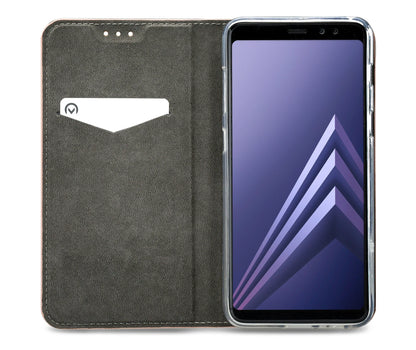 Mobilize Premium Gelly Book Case Samsung Galaxy A8 2018 Soft Pink - Essentify