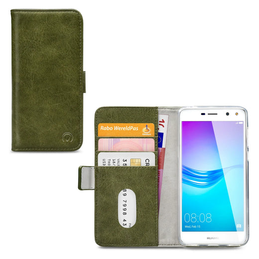 Mobilize Elite Gelly Wallet Book Case Huawei Y5 2017/Y6 2017 Green - Essentify