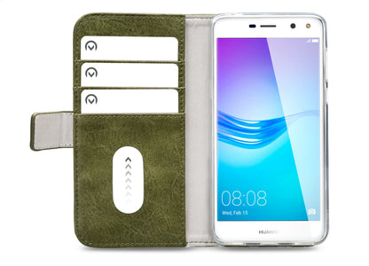 Mobilize Elite Gelly Wallet Book Case Huawei Y5 2017/Y6 2017 Green - Essentify