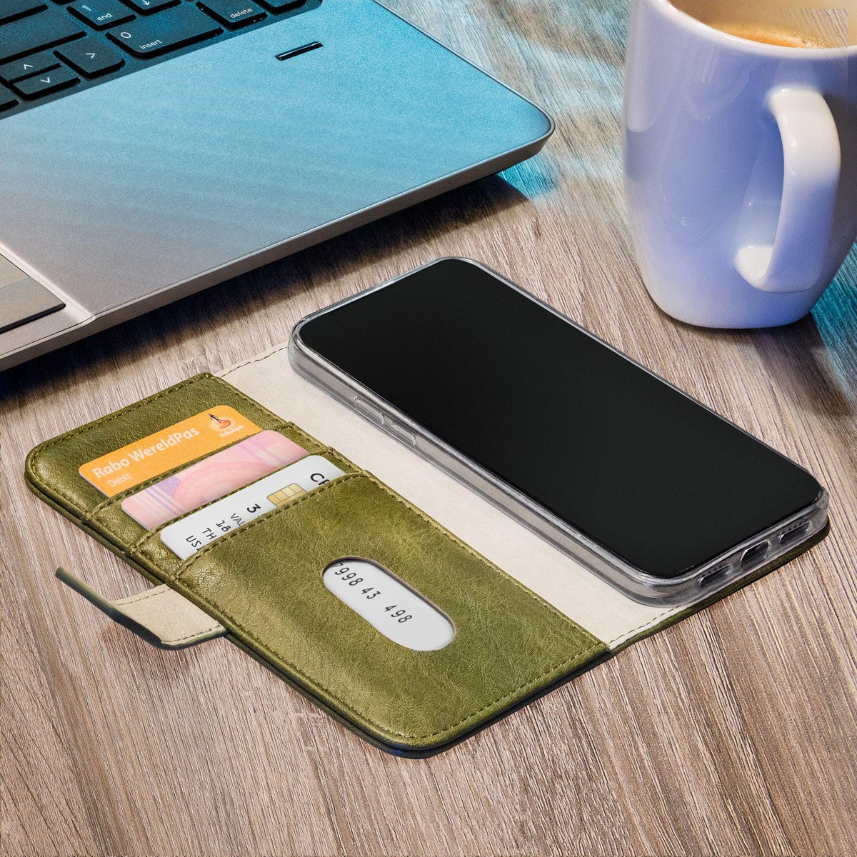 Mobilize Elite Gelly Wallet Book Case Huawei Y5 2017/Y6 2017 Green - Essentify