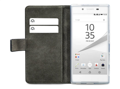Mobilize Classic Gelly Wallet Book Case Sony Xperia Z5 Black - Essentify