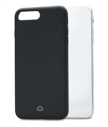 Mobilize Solid Silicone Case Apple Iphone 7 Plus/8 Plus Black - Essentify