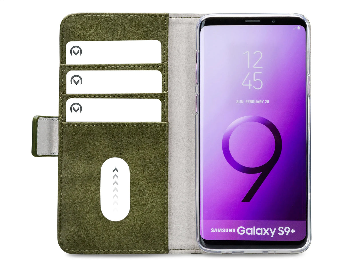 Mobilize Elite Gelly Wallet Book Case Samsung Galaxy S9+ Green - Essentify
