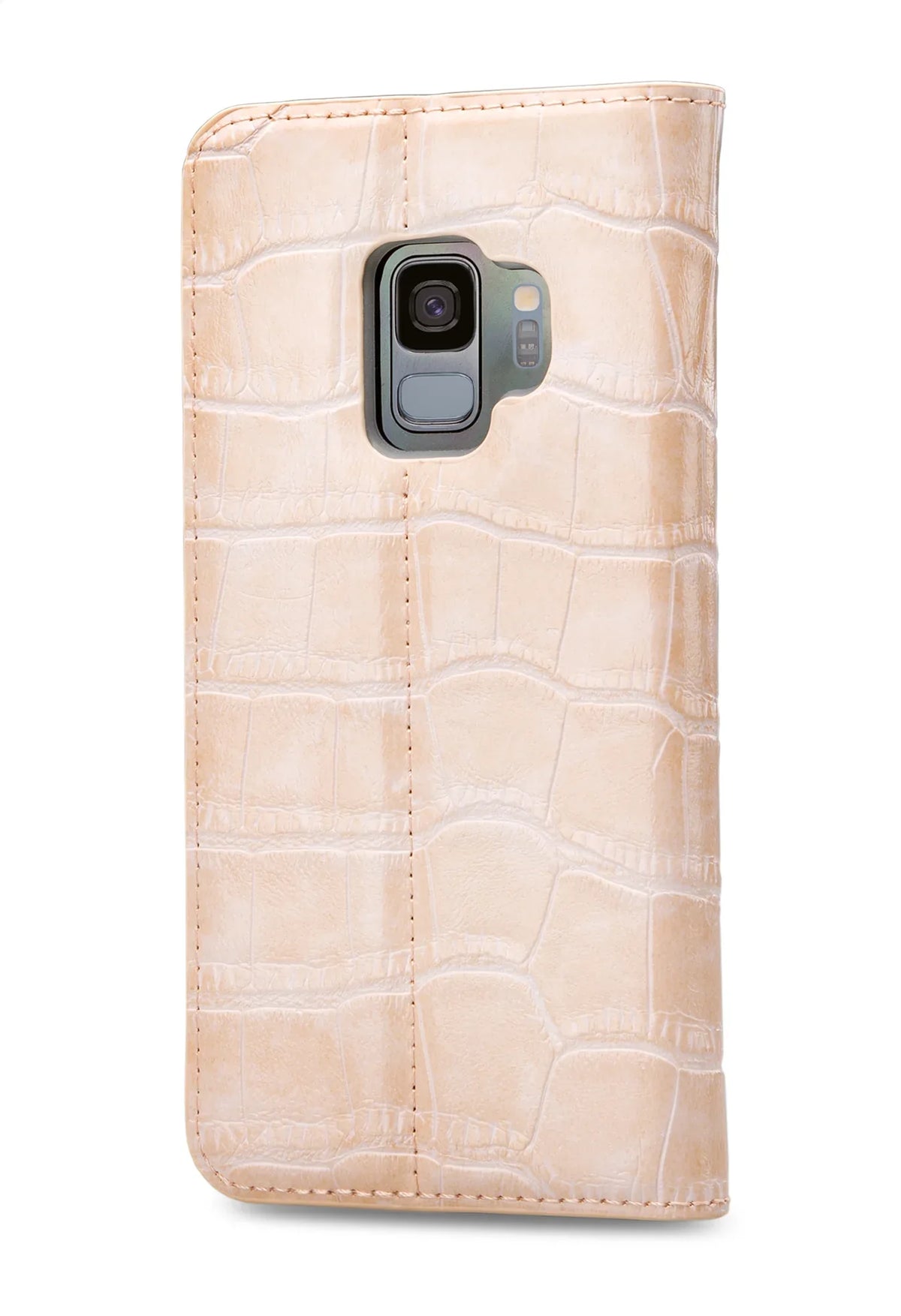 Mobilize Premium Gelly Book Case Samsung Galaxy S9 Alligator Coral Pink - Essentify