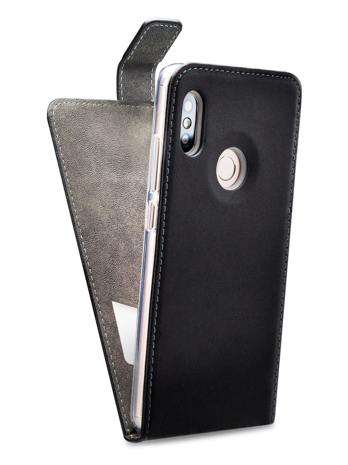 Mobilize Classic Gelly Flip Case Xiaomi Redmi Note 5/Note 5 Pro Black - Essentify