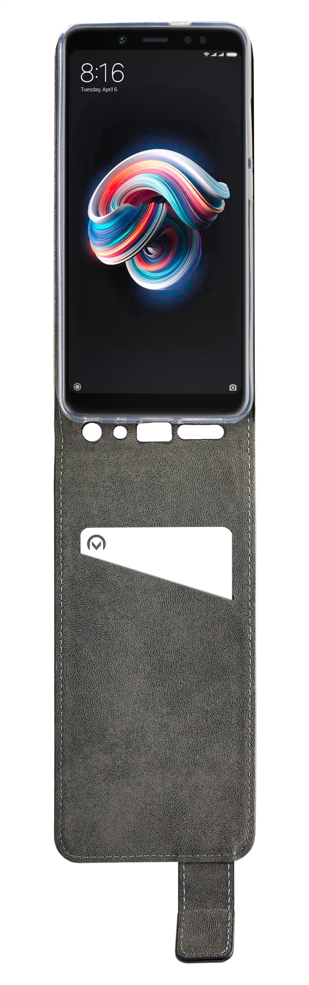 Mobilize Classic Gelly Flip Case Xiaomi Redmi Note 5/Note 5 Pro Black - Essentify
