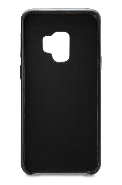 Senza Pure Leather Cover Samsung Galaxy S9 Deep Black - Essentify