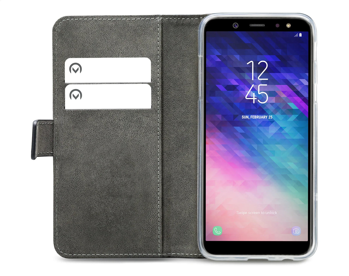Mobilize Classic Gelly Wallet Book Case Samsung Galaxy A6 2018 Black - Essentify