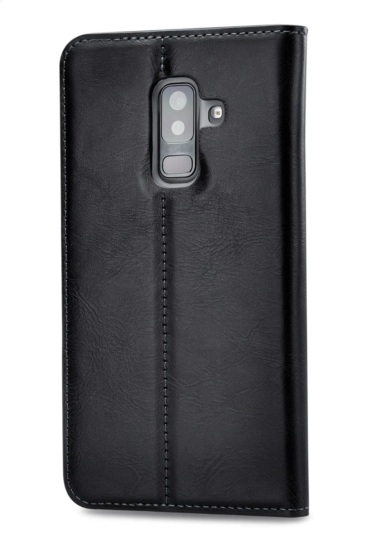 Mobilize Premium Gelly Book Case Samsung Galaxy A6+ 2018 Black - Essentify