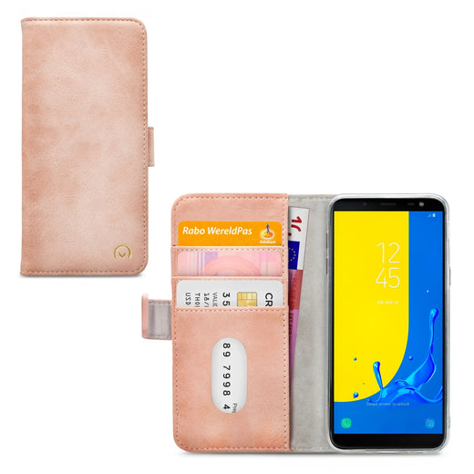 Mobilize Elite Gelly Wallet Book Case Samsung Galaxy J6 2018 Soft Pink - Essentify